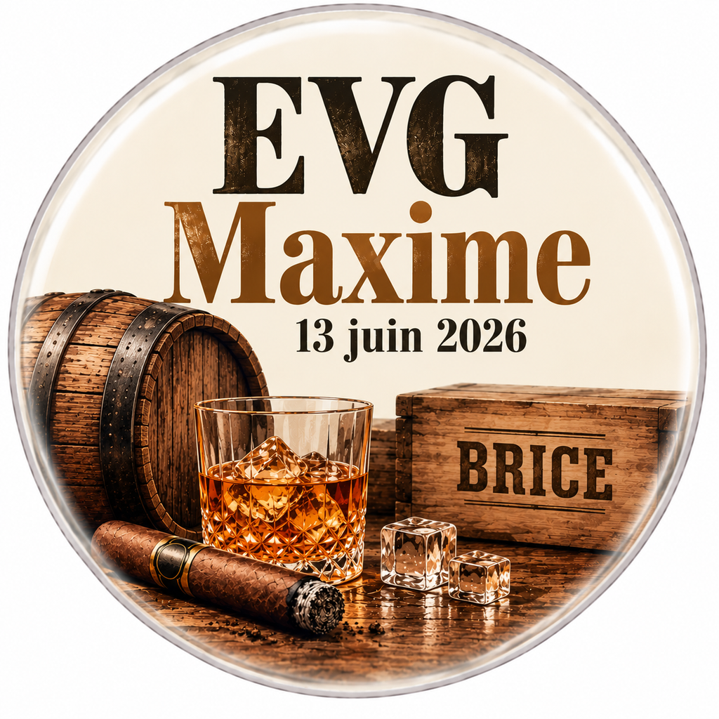Badge personnalisé 58mm