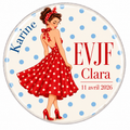 Badge personnalisé 58mm