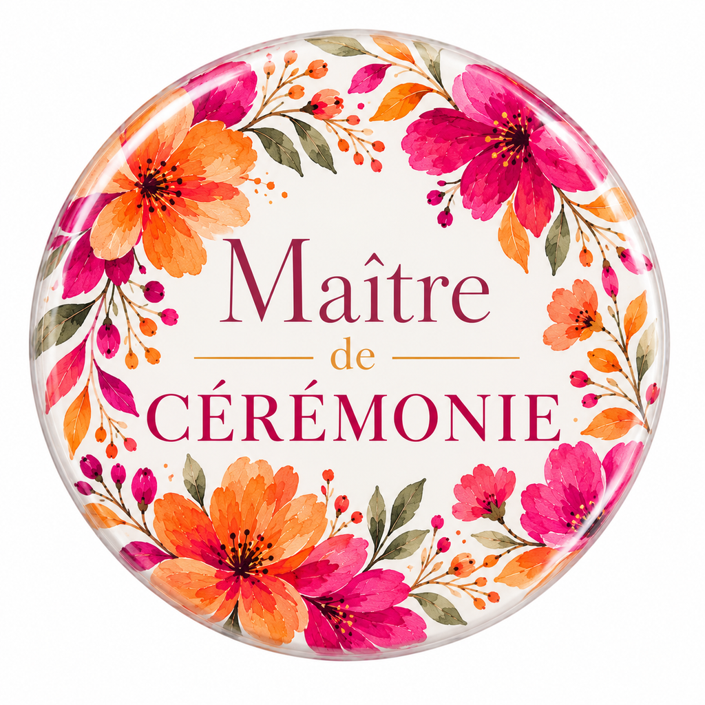 Badge personnalisé 58mm