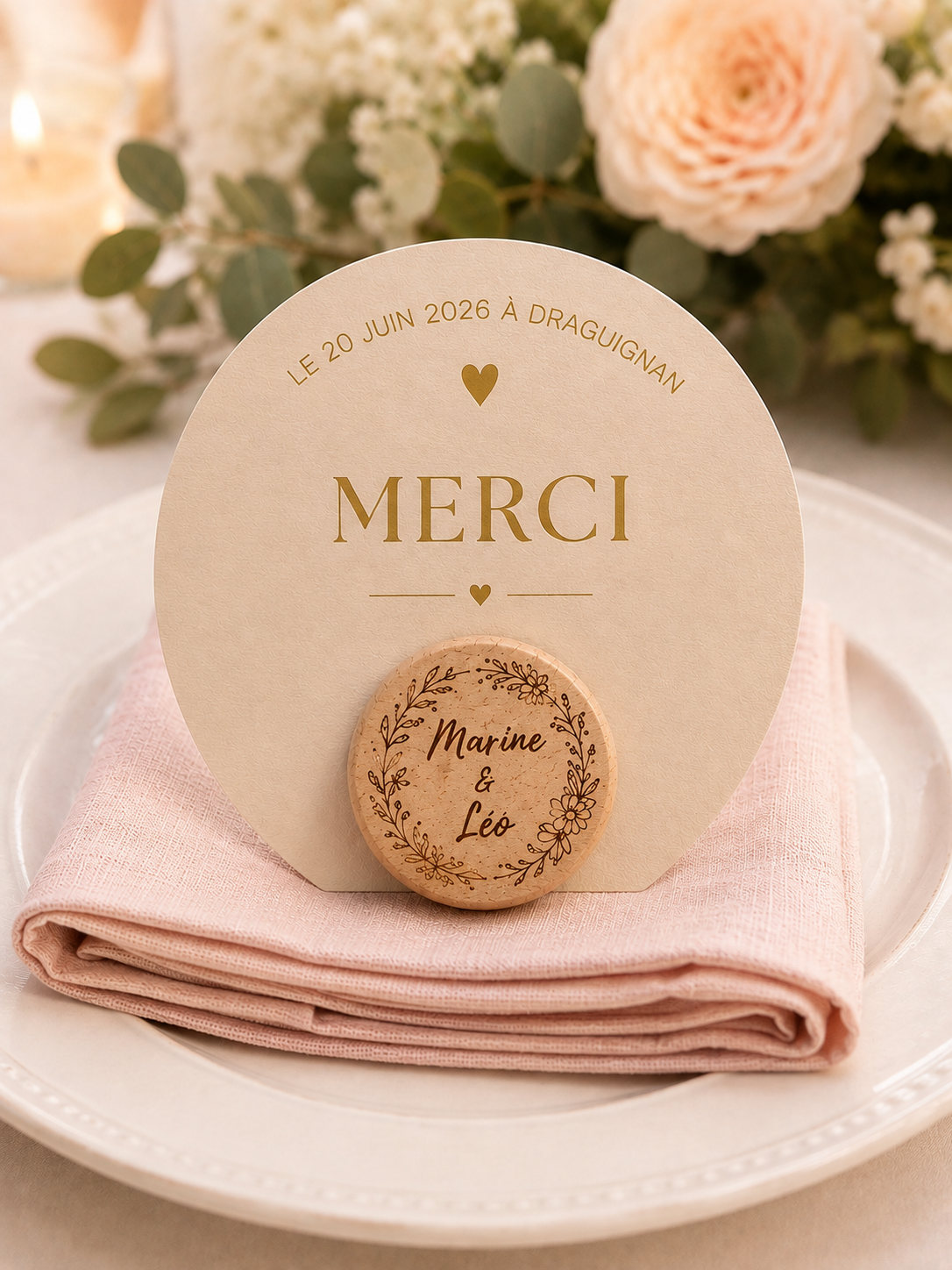 Bouchon personnalisé