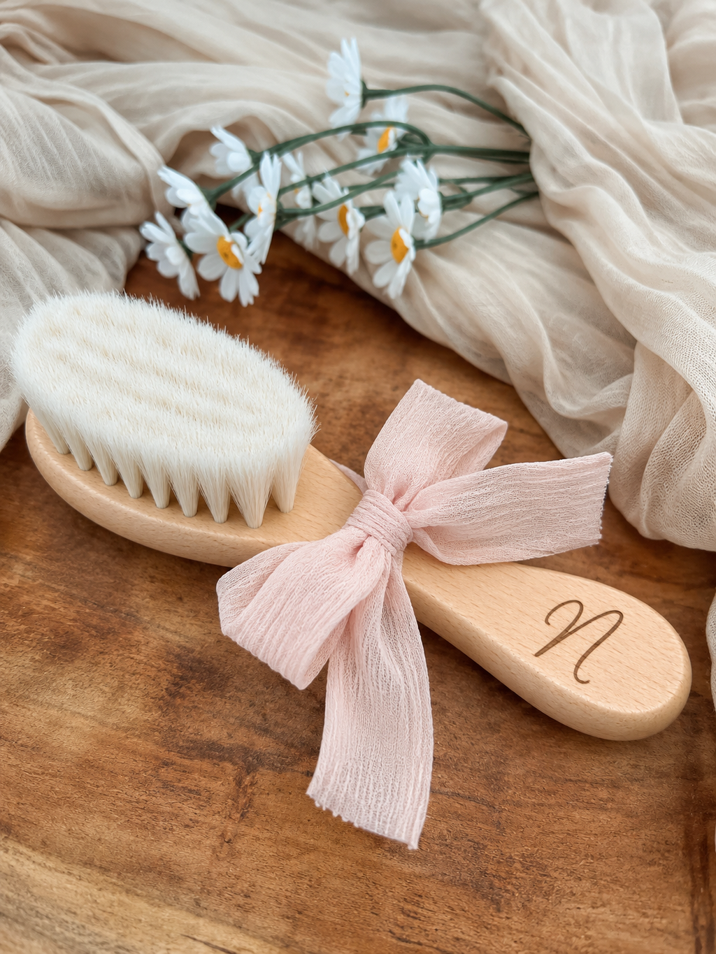 Brosse bébé personnalisée