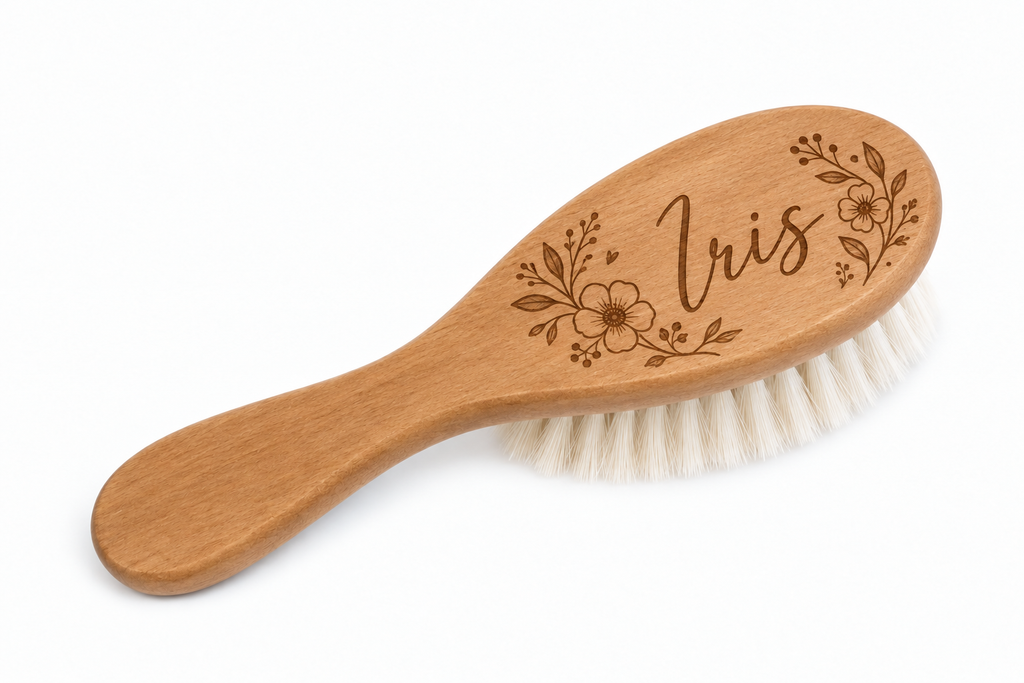 Brosse bébé personnalisée