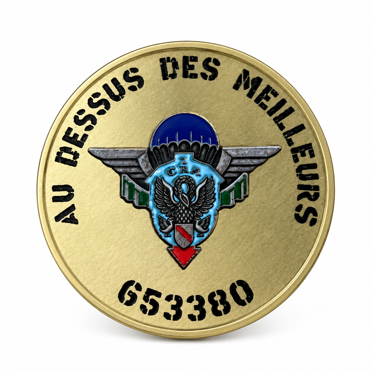 Coin en laiton - Pièce commémorative