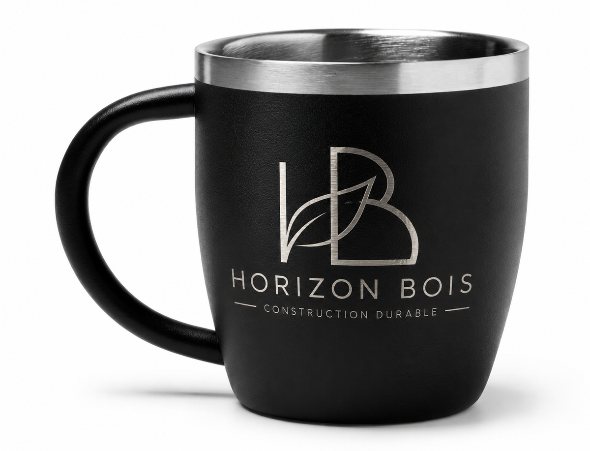 Tasse isotherme inox personnalisée