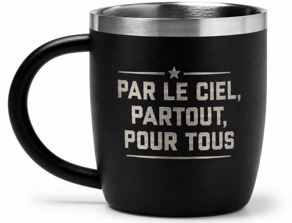 Tasse isotherme inox - Esprit Mili