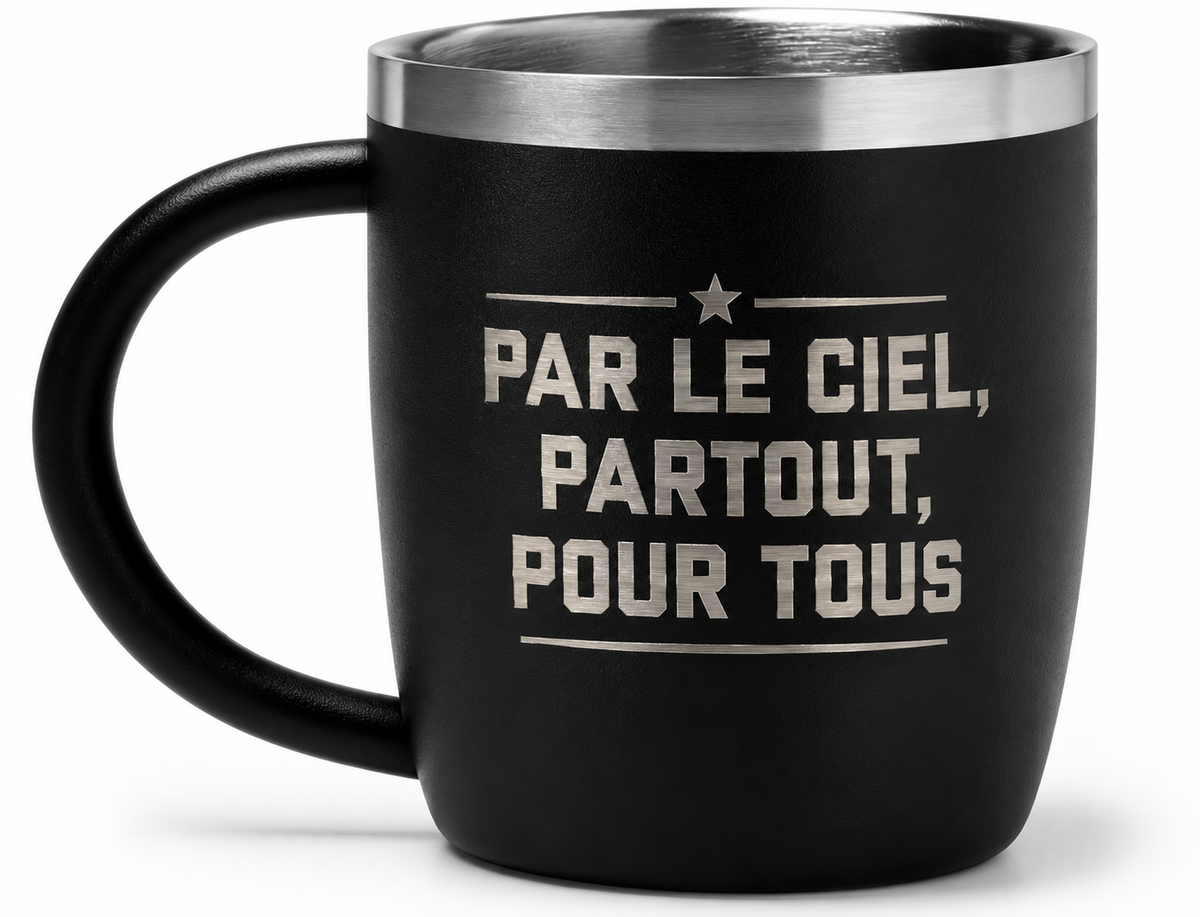 Tasse isotherme inox - Esprit Mili