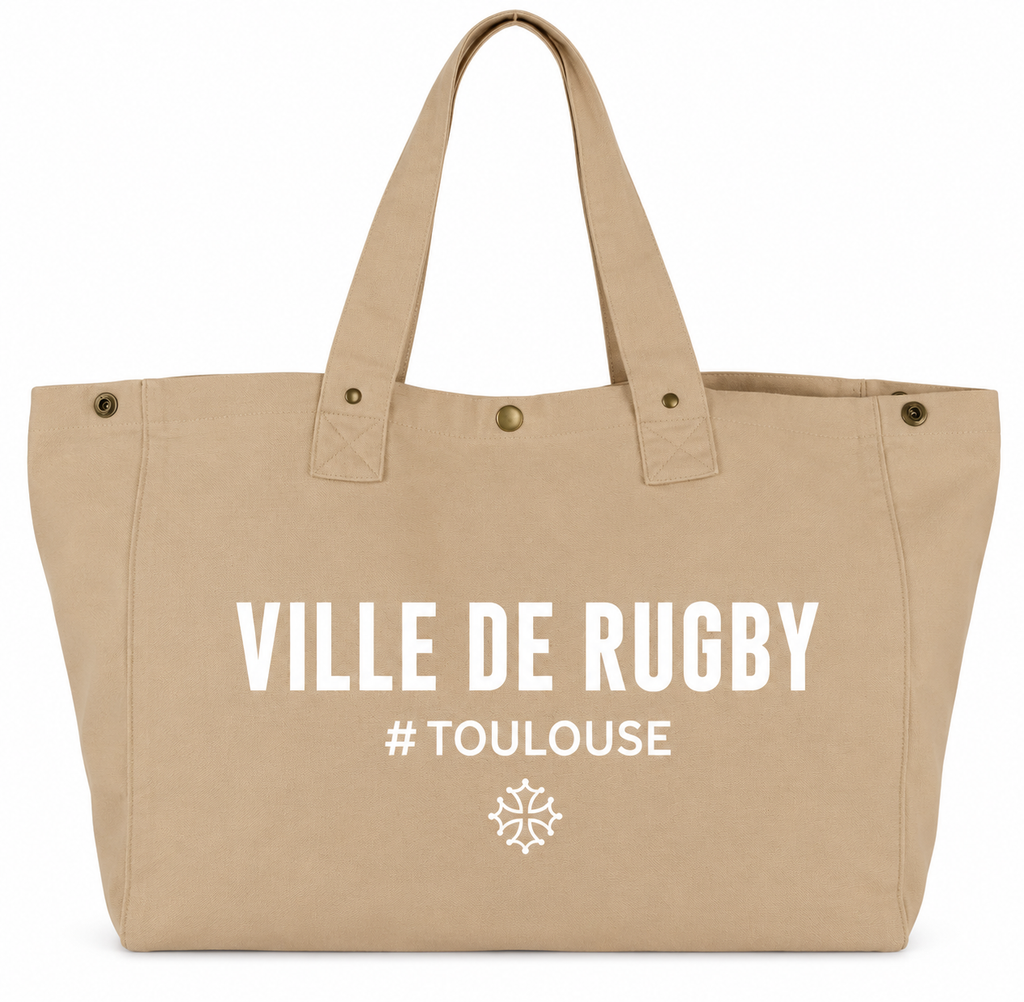 Sac cabas Ville de rugby - Nos villes