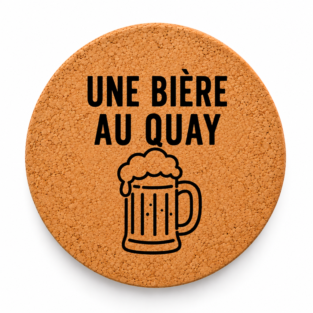 Sous-verre Une bière à... - Nos villes