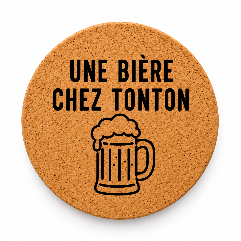 Sous-verre Une bière à... - Nos villes