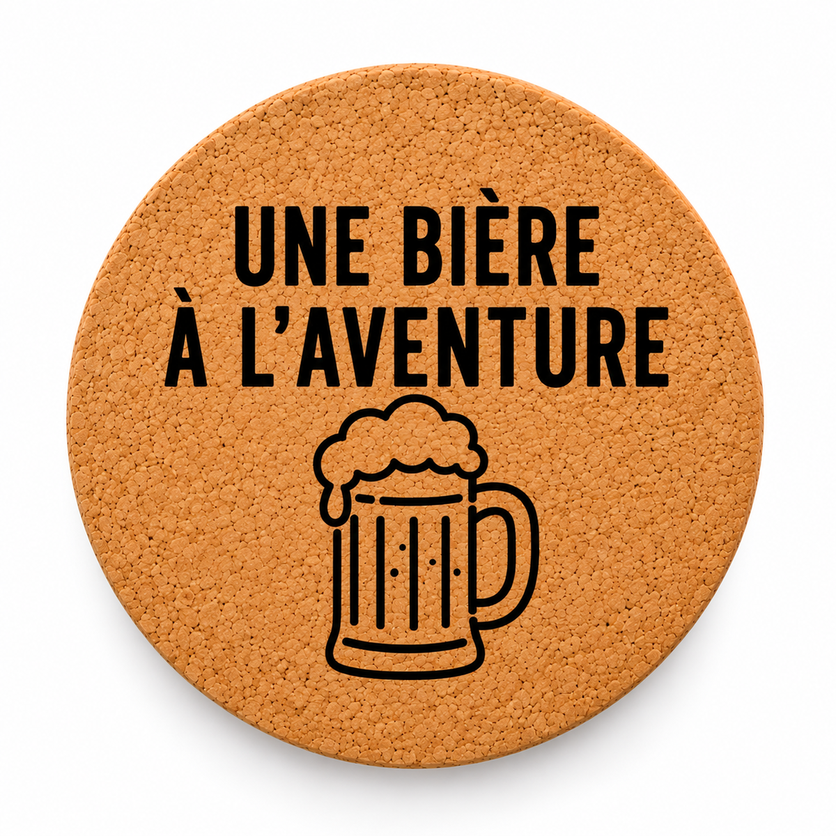 Sous-verre Une bière à... - Nos villes