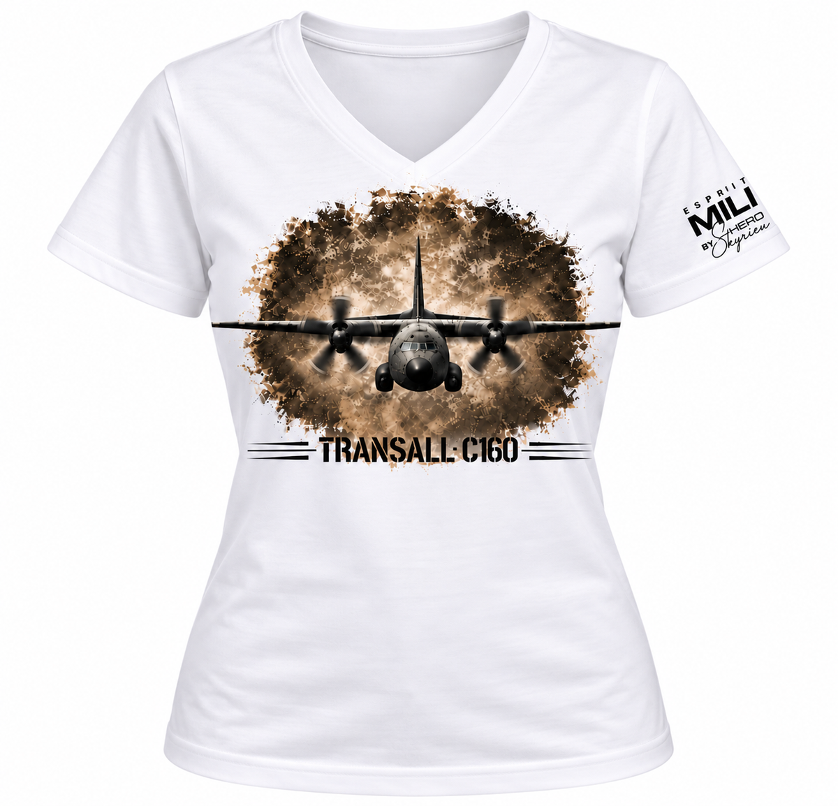 T-shirt femme Transall/Noratlas - Esprit Mili
