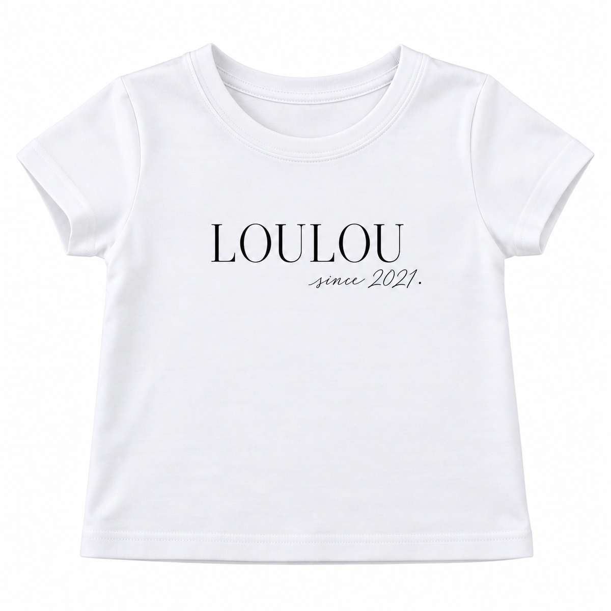 T-shirt bébé personnalisé