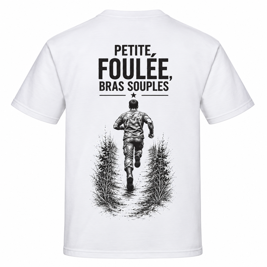 T-shirt homme Petite foulée - Esprit mili