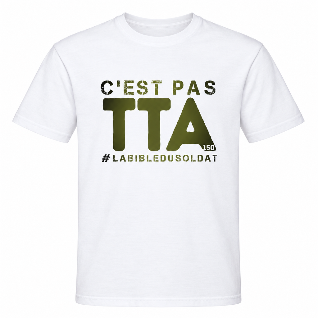 T-shirt homme C'est pas TTA - Esprit mili