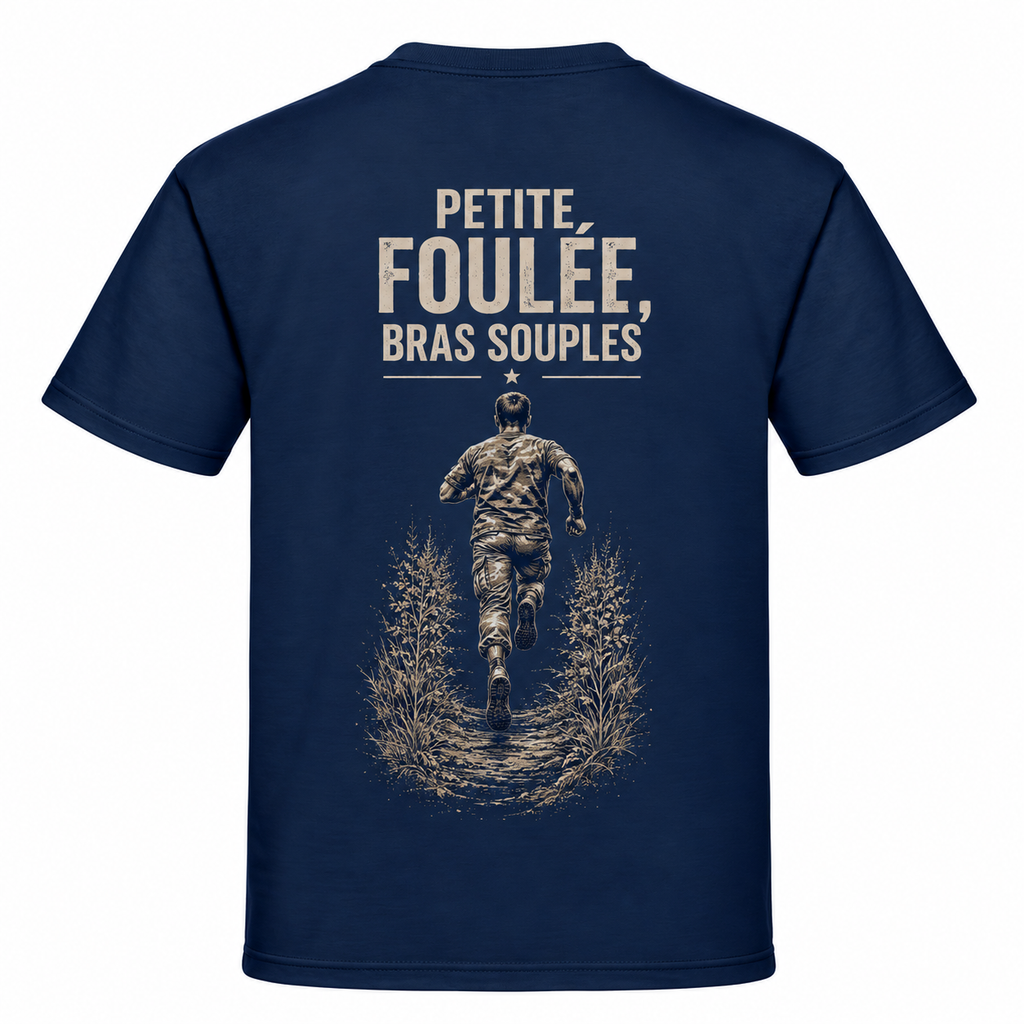 T-shirt homme Petite foulée - Esprit mili