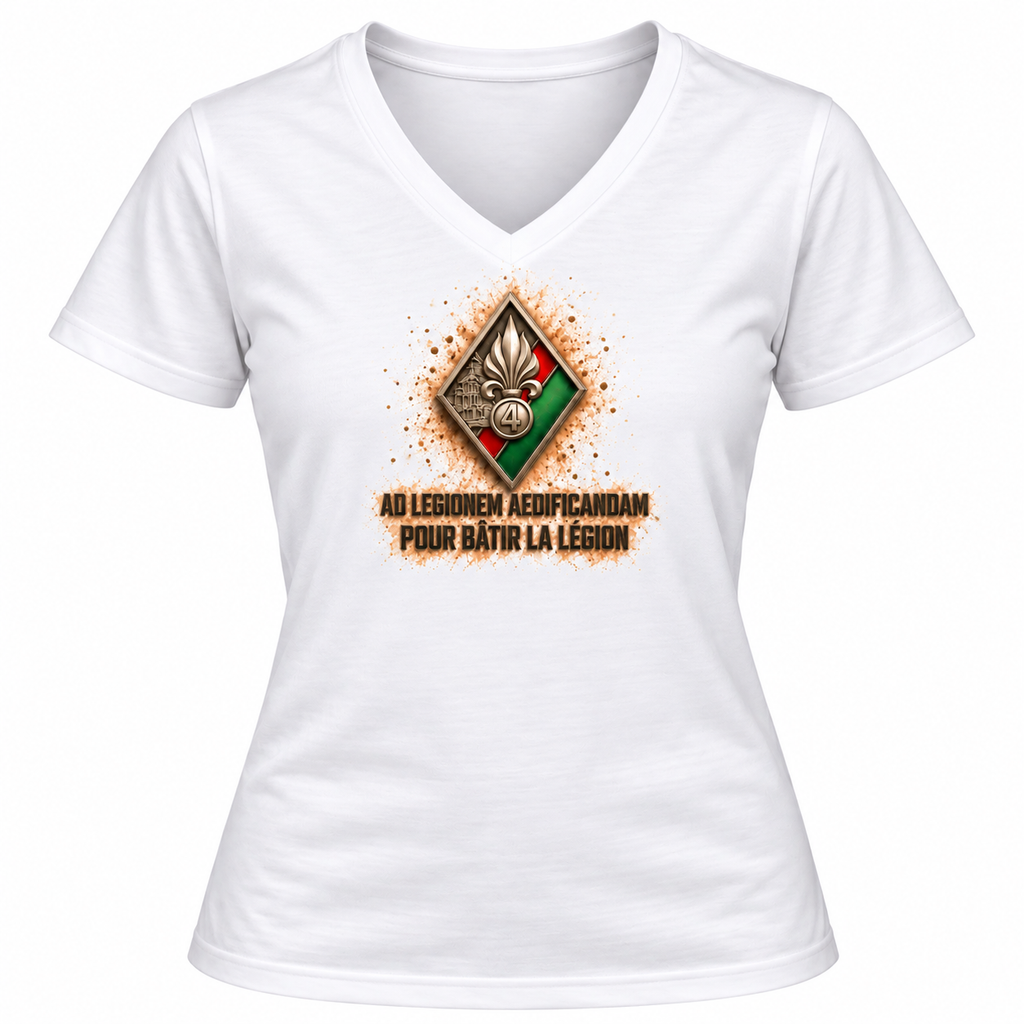 T-shirt femme emblème - Esprit mili