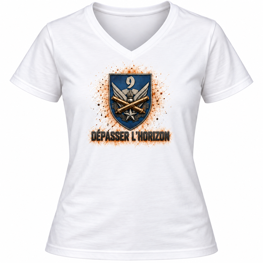 T-shirt femme emblème - Esprit mili