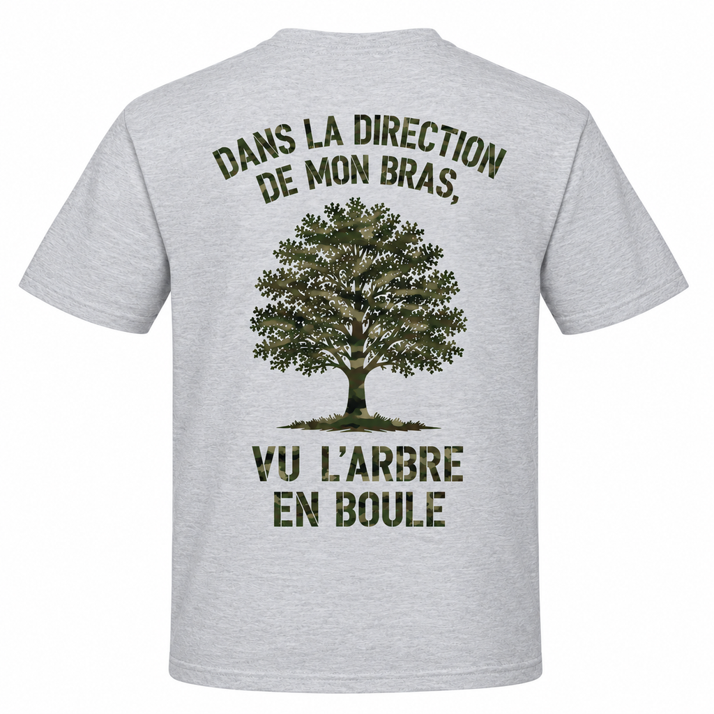 T-shirt Arbre en boule - Esprit Mili