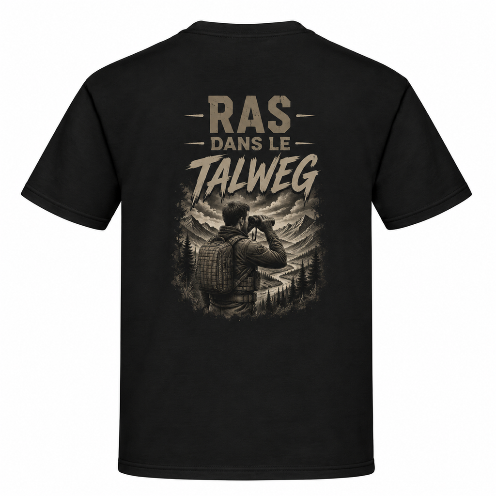 T-shirt homme RAS dans le Talweg - Esprit Mili