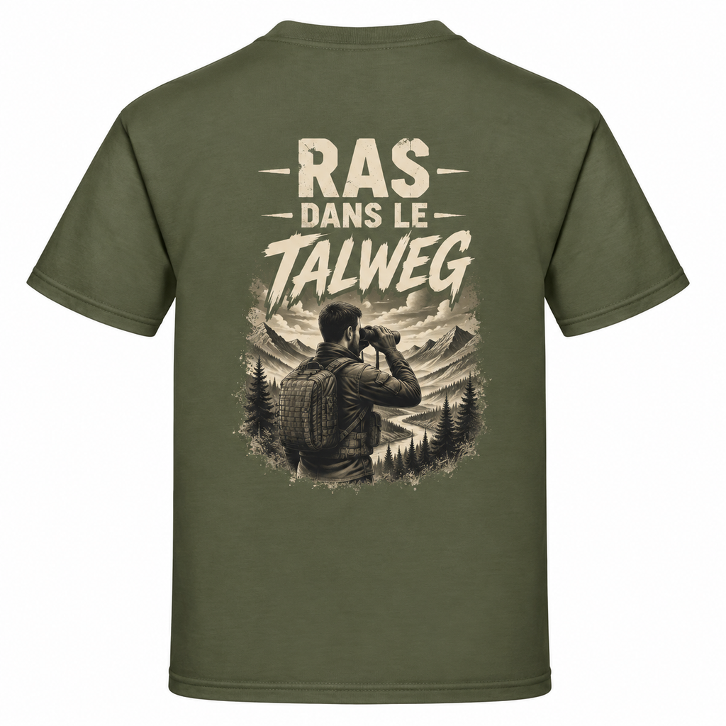 T-shirt homme RAS dans le Talweg - Esprit Mili