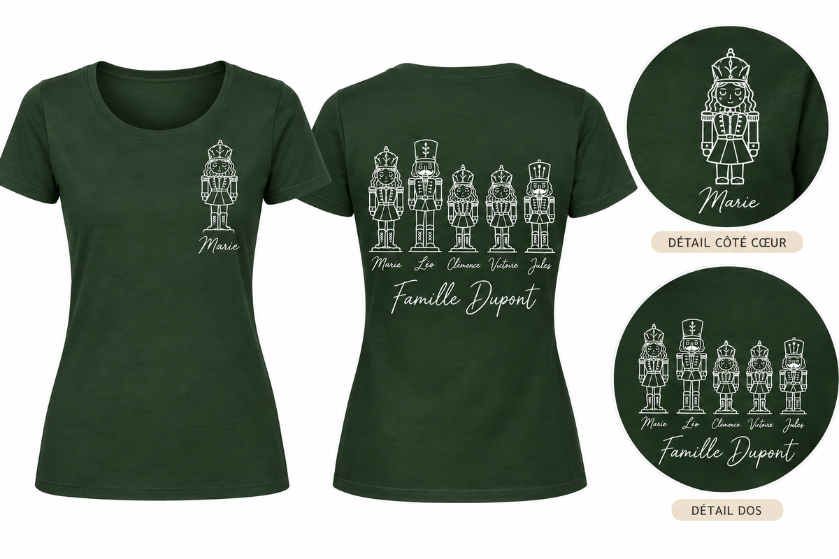 T-shirt femme Casse-noisette - Noël
