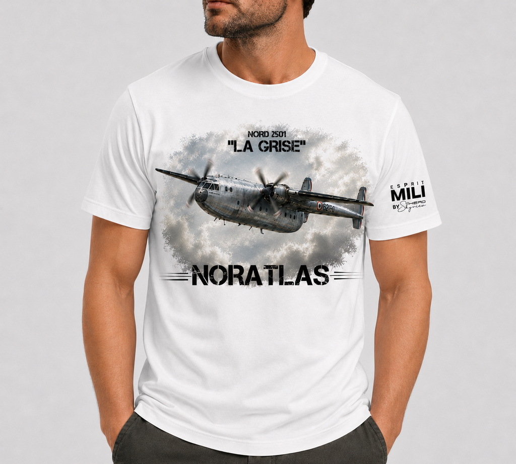 T-shirt homme Transall/Noratlas - Esprit Mili