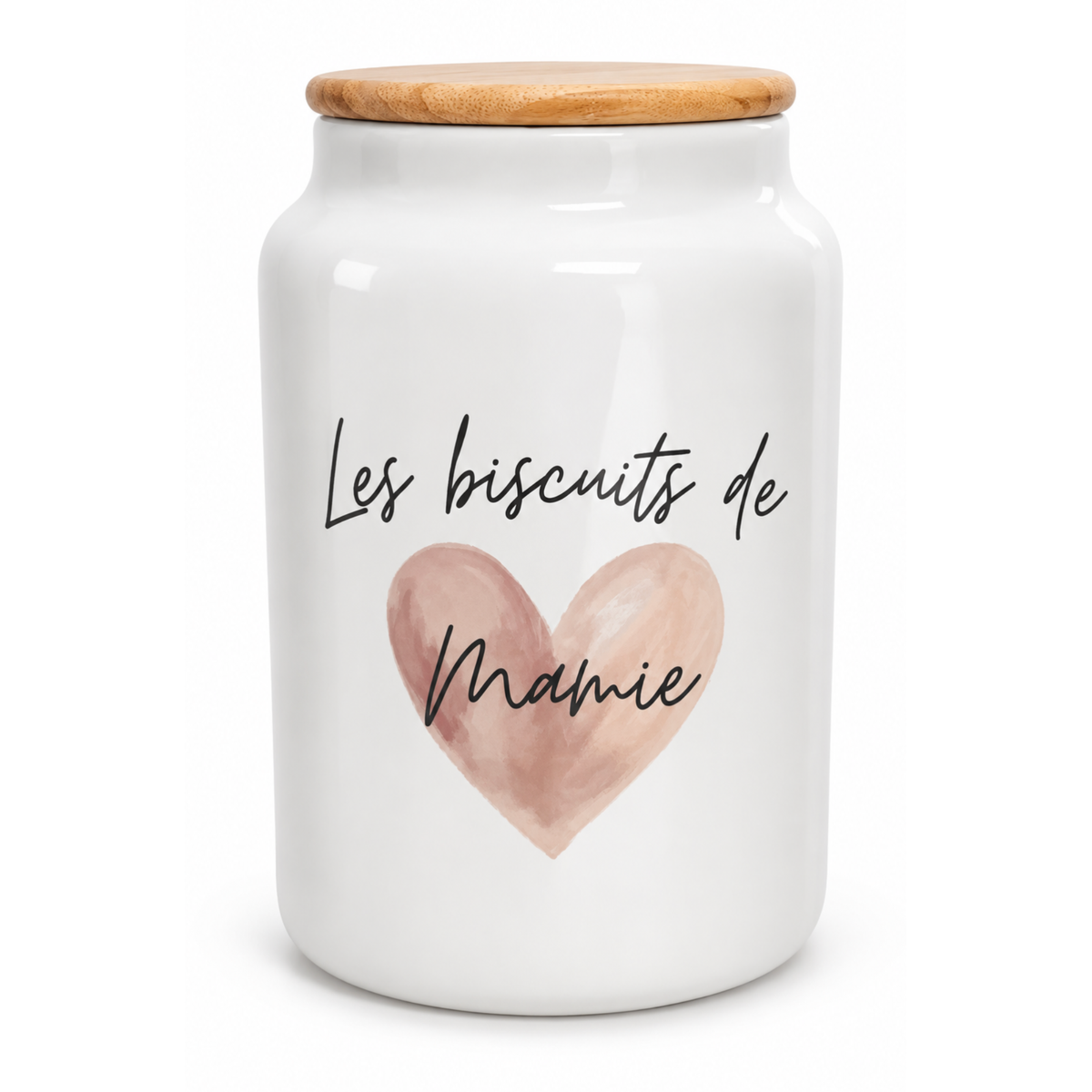 Pot à biscuits céramique personnalisé