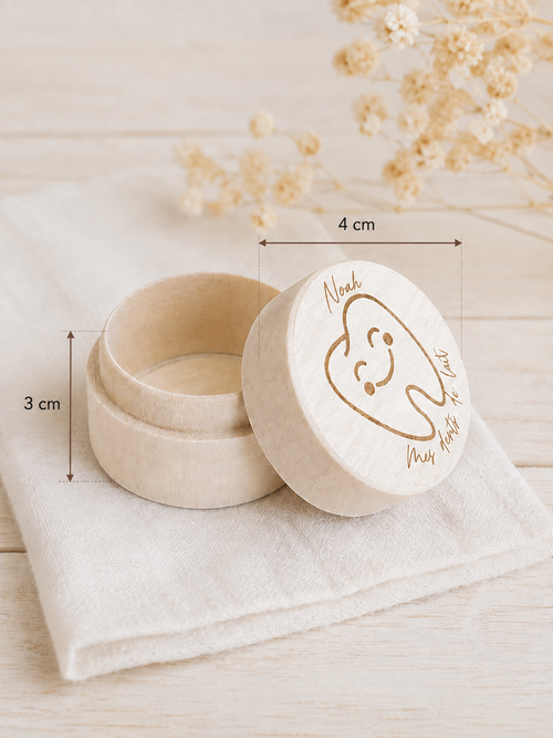 Boite à dents de lait personnalisée