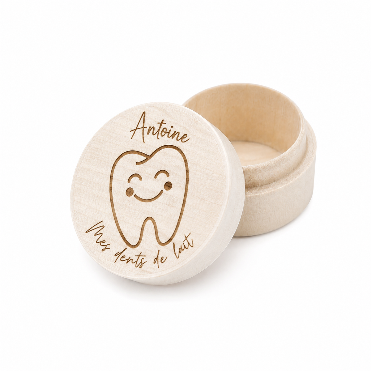 Boite à dents de lait personnalisée