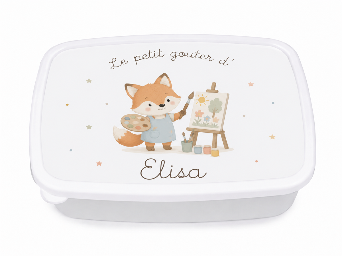 Boite à gouter animal