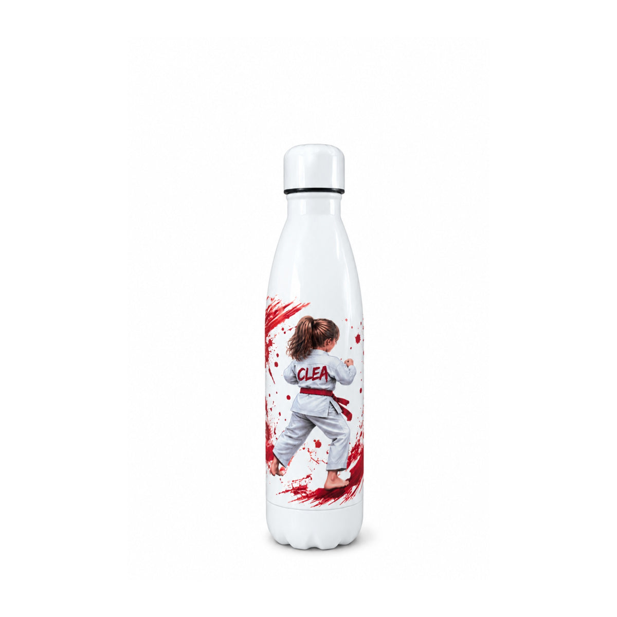 Gourde de sport personnalisée style aquarelle
