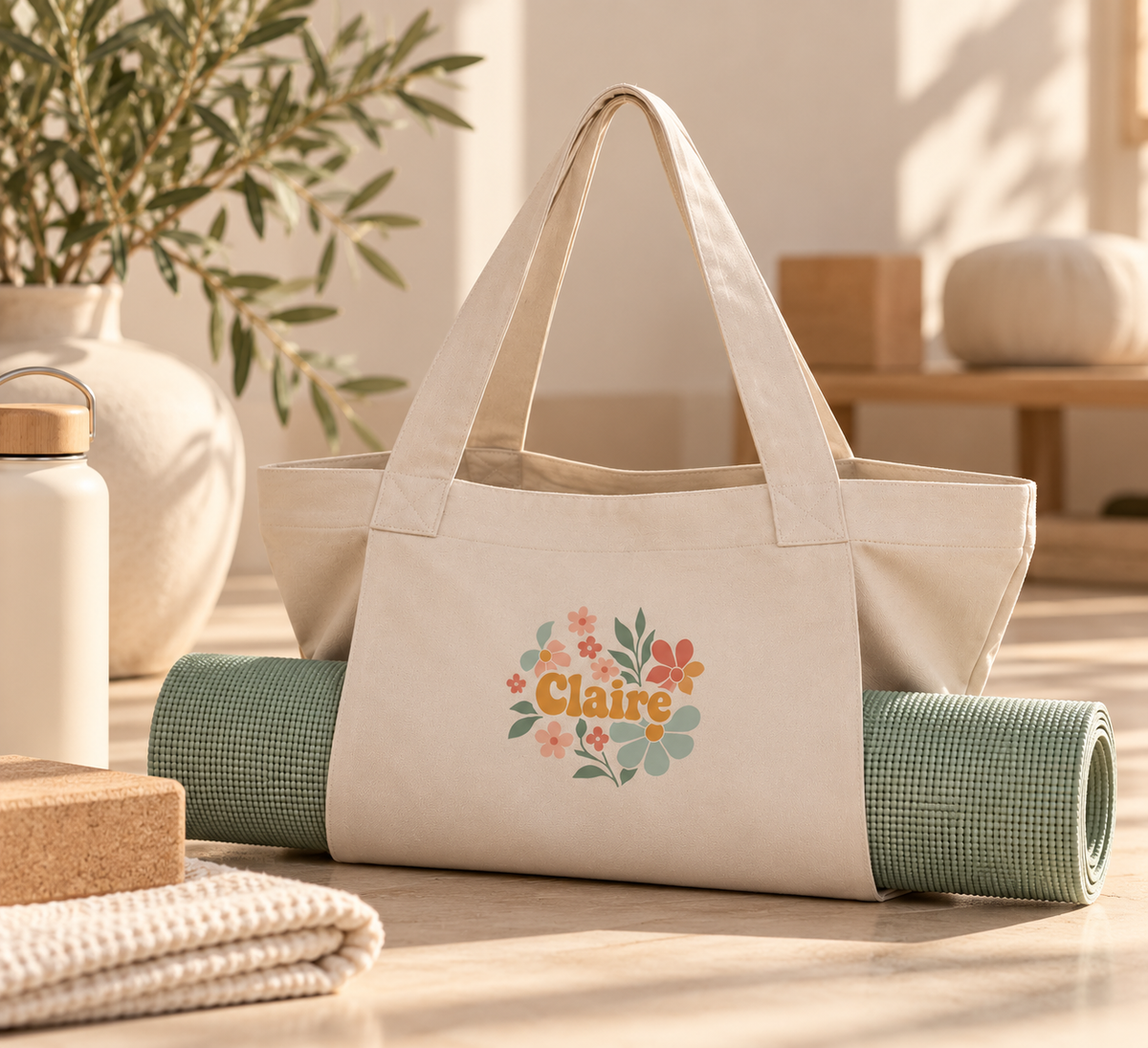 Sac de yoga personnalisé