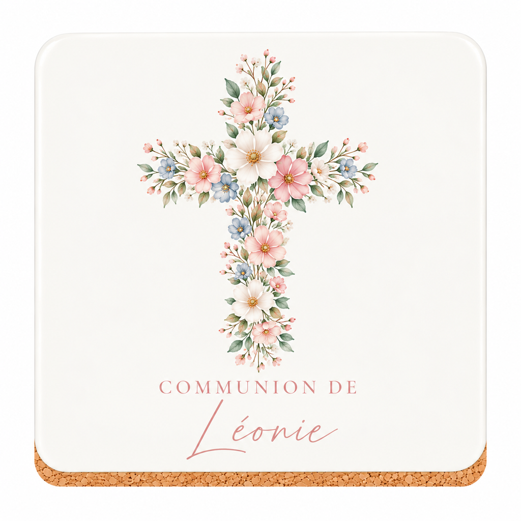 Sous-verre carton couleur