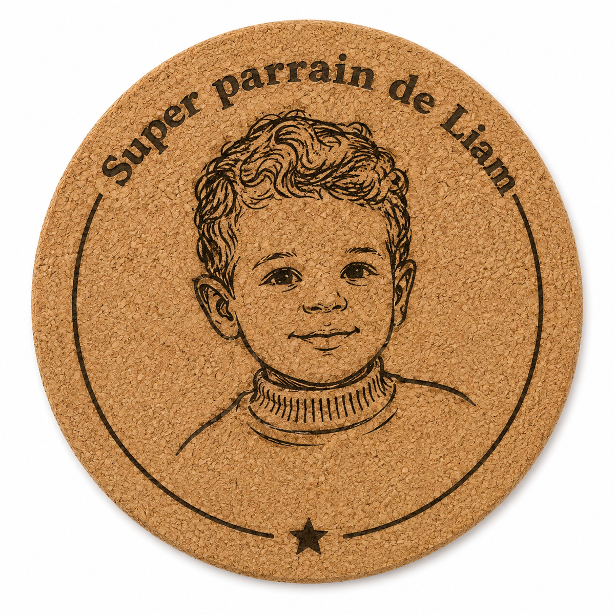 Sous-verre liège