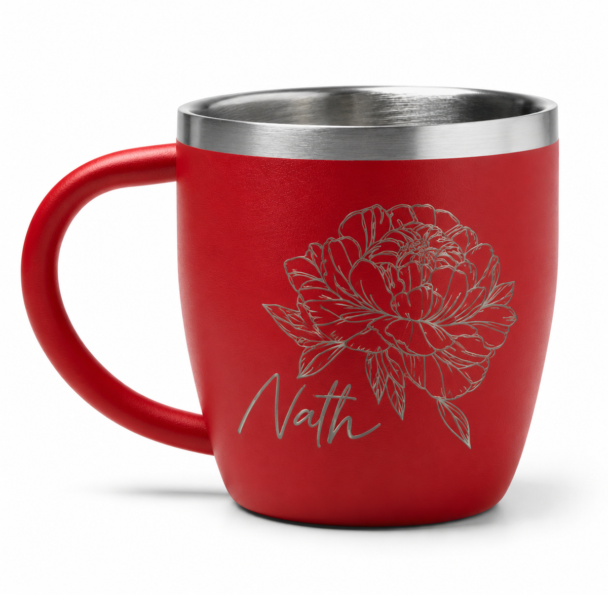 Tasse isotherme inox personnalisée