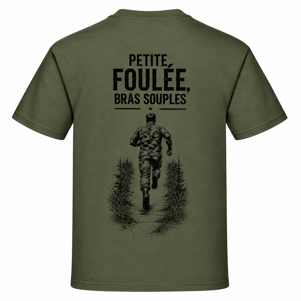 T-shirt homme Petite foulée - Esprit mili
