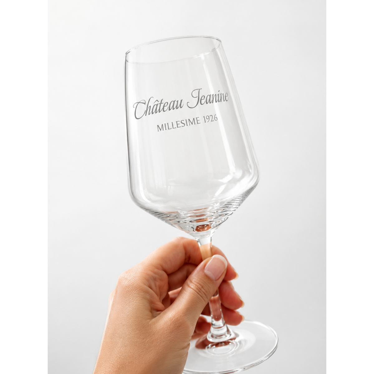 Verre à vin personnalisé